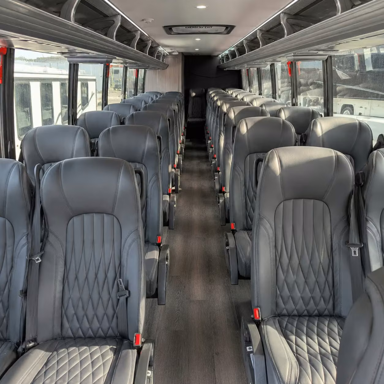 30 passenger minibus inside