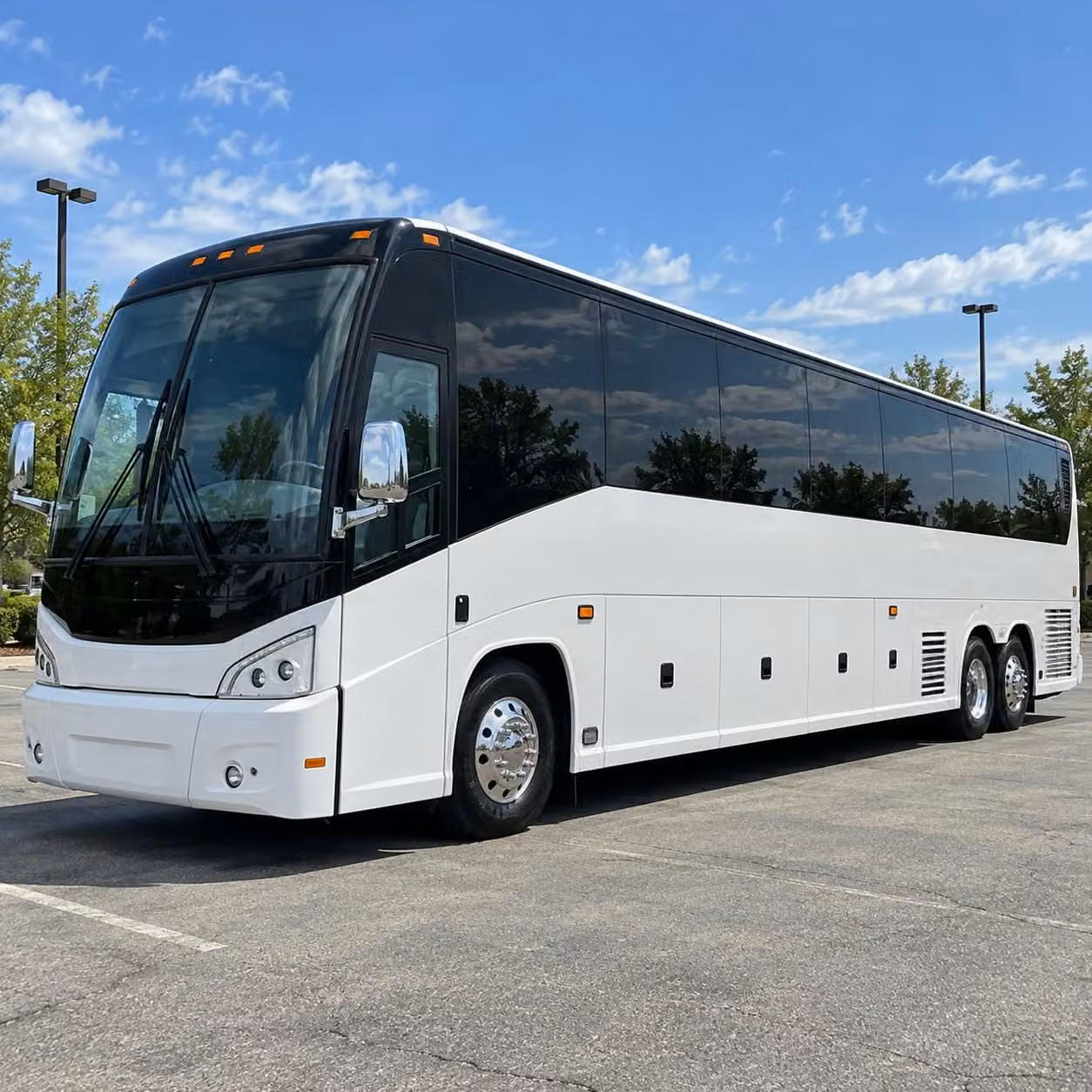 charter buses for large new britain prom groups traveling together